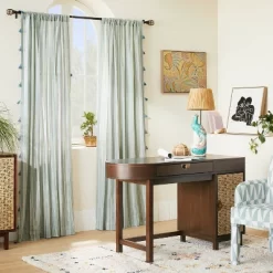 Palermo Desk Daisy Webbing Brown - Opalhouseâ„¢ Designed With Jungalowâ„¢