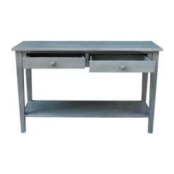 Spencer Console Server Table Antique Washed Heather Gray - International Concepts -Furniture Specialty Store GUEST 7d7c3558 282b 4576 b0dc 5f62e211294a