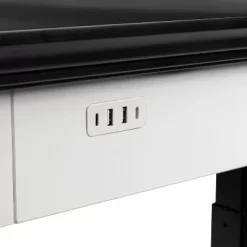 47" Losondo Transitional Height Adjustable Desk With USB Ports - HOMES: Inside + Out 24 47" Losondo Transitional Height Adjustable Desk With USB Ports - HOMES: Inside + Out -Furniture Specialty Store GUEST 7d99a205 329c 4e62 9c0e eccf86021d65
