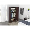 2 Door Wardrobe/Armoire Espresso - Inval 2 2 Door Wardrobe/Armoire Espresso - Inval -Furniture Specialty Store GUEST 7f2df3cb c6be 4742 9832 e4d2b1983a36