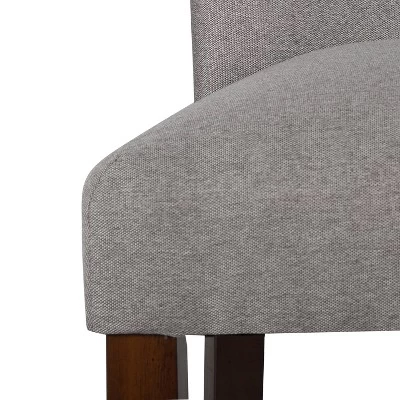 Parsons Chair With Espresso Leg - HomePop 9 Parsons Chair With Espresso Leg - HomePop - Image 7