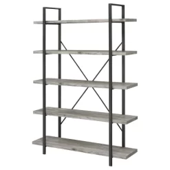 70" Cole 5 Shelf Bookcase With Frame - Coaster -Furniture Specialty Store GUEST 7f5fb3a9 39d6 42e0 afb6 a2e94cb1a618