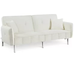 Yaheetech Fabric Futon Sofa Bed With Armrest Adjustable Backrest For Living Room 25 Yaheetech Fabric Futon Sofa Bed With Armrest Adjustable Backrest For Living Room -Furniture Specialty Store GUEST 7fbc3c33 b564 4d7c 874e 5a670e74cbd2