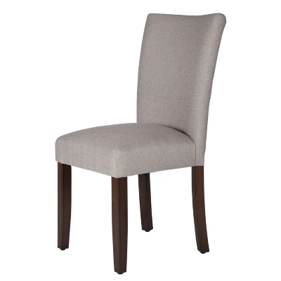 Parsons Chair With Espresso Leg - HomePop 5 Parsons Chair With Espresso Leg - HomePop - Image 3