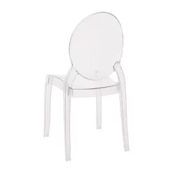 Emma And Oliver Set Of 4 Multifunctional Transparent Polycarbonate Resin Stacking Accent Chair With Extra Wide Seat For Vanity, Dining Room, Bedroom & Outdoor Events 21 Emma And Oliver Set Of 4 Multifunctional Transparent Polycarbonate Resin Stacking Accent Chair With Extra Wide Seat For Vanity, Dining Room, Bedroom & Outdoor Events -Furniture Specialty Store GUEST 812be9e3 3705 4549 9fde 47916ab4cedc