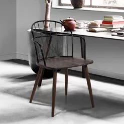 Bradley Steel Framed Side Chair - Armen Living 13 Bradley Steel Framed Side Chair - Armen Living -Furniture Specialty Store GUEST 81930b15 5ab5 4180 9e92 7e7b3c760084