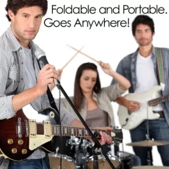 Hastings Home 24" Foldable Padded Indoor Counter-Height Stool – Gray -Furniture Specialty Store GUEST 81ce095f 7e47 418c 991a 83b3f40d372a