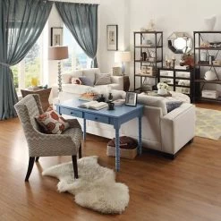 Elliott Wood Writing Desk With Drawers - Inspire Q -Furniture Specialty Store GUEST 82735b71 b8b3 4cbf 88c9 fed79fc53079