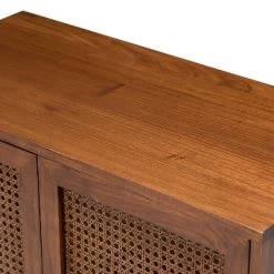 Birnirk 2-Door Accent Solid Wood Storage Cabinet With Shelves| KARAT HOME-Cherry -Furniture Specialty Store GUEST 82b02158 cac1 48a3 9107 6bc38918f9eb