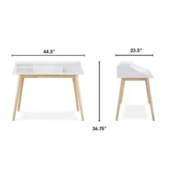 Alton Writing Desk White - Adore Decor -Furniture Specialty Store GUEST 84748211 c8c4 4bd1 b678 80e56747f965