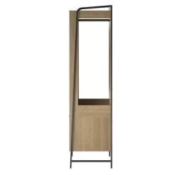 Bushwick Wardrobe Natural - Novogratz -Furniture Specialty Store GUEST 857a3ce2 47ff 4430 8a93 84be4bf1e323