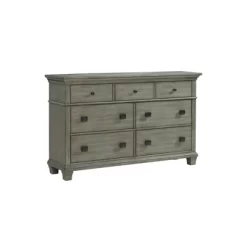 Clovis 7 Drawer Dresser Gray - Picket House Furnishings