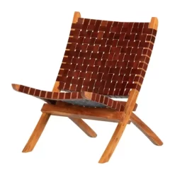 Balka Woven Leather Lounge Chair - South Shore -Furniture Specialty Store GUEST 878dd18d b5d1 4bc0 ae86 d43fd48d2e76