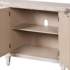 Naples 6 Door Mirrored Cabinet Natural - Stylecraft -Furniture Specialty Store GUEST 87efa395 0e7a 4055 a1eb 6ca97a37b30c