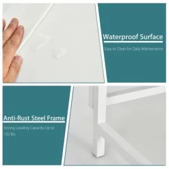 Costway Folding Table Computer Desk PC Laptop Writing Table Home Office Workstation -Furniture Specialty Store GUEST 88e0ac01 170b 4dba 9993 0f35878a3ff2