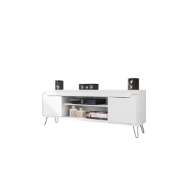 Baxter TV Stand For TVs Up To 60" White - Manhattan Comfort -Furniture Specialty Store GUEST 8940f315 a546 41ae b22e 2b874d74c7de