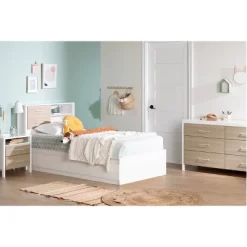 Munich 6 Drawer Double Dresser White/Soft Elm - South Shore -Furniture Specialty Store GUEST 8973778e 4fcb 4eab b4ee 882b9d4d2670