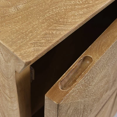 Glover Boho Cabinet Gray Antique - Christopher Knight Home 6 Glover Boho Cabinet Gray Antique - Christopher Knight Home - Image 4