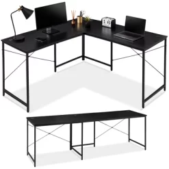 Best Choice Products 94.5in Modular L-Shaped Desk, Corner Workstation, 2-Person Study Table For Home, Office -Furniture Specialty Store GUEST 8ab0ad25 c472 4bda a96c 6300d5304c4e