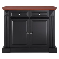 Drop Leaf Breakfast Bar Top Kitchen Island - Black - Crosley -Furniture Specialty Store GUEST 8adc2992 5125 400b 8f79 6081a4afffd2