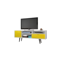 Liberty 3 Shelf And 1 Drawer TV Stand For TVs Up To 65" - Manhattan Comfort -Furniture Specialty Store GUEST 8afbdbb7 949e 4b53 96d4 c6efbb2ab2d9