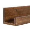 42" Levie Wooden Picture Ledge Wall Shelf Rustic Brown - Kate & Laurel All Things Decor 2 42" Levie Wooden Picture Ledge Wall Shelf Rustic Brown - Kate & Laurel All Things Decor -Furniture Specialty Store GUEST 8b666491 be6e 466a ab18 ca529065fda9