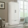 Homeplus Wardrobe Soft White - Sauder -Furniture Specialty Store GUEST 8b966a01 b29b 4856 81b9 6b7a13900b48
