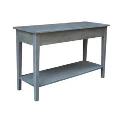 Spencer Console Server Table Antique Washed Heather Gray - International Concepts -Furniture Specialty Store GUEST 8c451fd3 bcf9 4ee4 9d2e aa8563d4a512