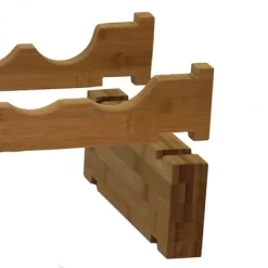 Oceanstar 18-Bottle Stackable Wine Rack -Furniture Specialty Store GUEST 8c7cf0f7 8934 4011 87cb 00ab259f0235