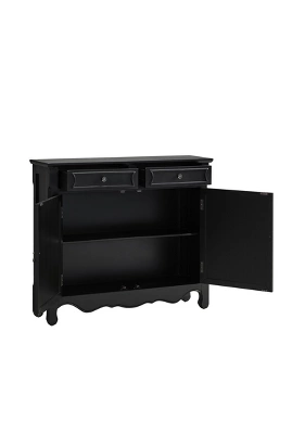Leith 2Door Console Black - Powell Company 8 Leith 2Door Console Black - Powell Company - Image 6