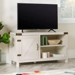 Clarabelle Rustic Industrial Barn Door TV Stand For TVs Up To 50" - Saracina Home 27 Clarabelle Rustic Industrial Barn Door TV Stand For TVs Up To 50" - Saracina Home -Furniture Specialty Store GUEST 8f45b338 5fa3 461e 96a4 5d56a043e426