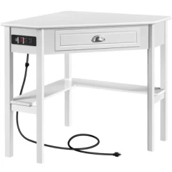Yaheetech Corner Computer Desk Workstation With Power Outlet -Furniture Specialty Store GUEST 900e9cfd 1a22 473f 88e0 a4be89fe48be