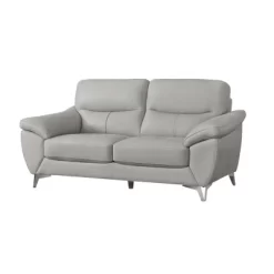 Valier Top Grain Leather Loveseat - Abbyson Living -Furniture Specialty Store GUEST 9029baaa 3eb3 4358 ab0b 045a97bcec6a