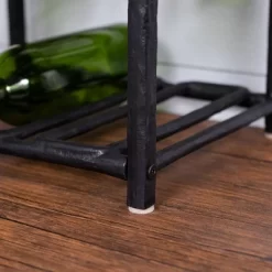 BIRDROCK HOME 12 Bottle Rack - Free Standing Stand - Kitchen Countertop - Black Forged Metal - Vertical Shelf Storage Cabinet - Holder 11 BIRDROCK HOME 12 Bottle Rack - Free Standing Stand - Kitchen Countertop - Black Forged Metal - Vertical Shelf Storage Cabinet - Holder -Furniture Specialty Store GUEST 9031de59 1a28 4ed1 a7c6 918d21515157 1