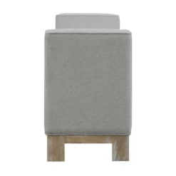 Remi Stain Resistant Bench - Abbyson Living -Furniture Specialty Store GUEST 90696ec3 3107 443f 8a5f 9be62aa9003e