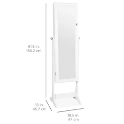 Best Choice Products 6-Tier Standing Mirror Lockable Storage Organizer Cabinet Armoire W/ LED Lights 15 Best Choice Products 6-Tier Standing Mirror Lockable Storage Organizer Cabinet Armoire W/ LED Lights -Furniture Specialty Store GUEST 91e810c5 01eb 484f 88ca 3304e8b492b9