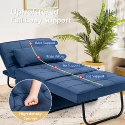 Costway 4 In 1 Multi-Function Sofa Bed Convertible Sleeper Folding Ottoman -Furniture Specialty Store GUEST 927cc20c 1ba5 4c55 a56e 0ef0a2866e1f