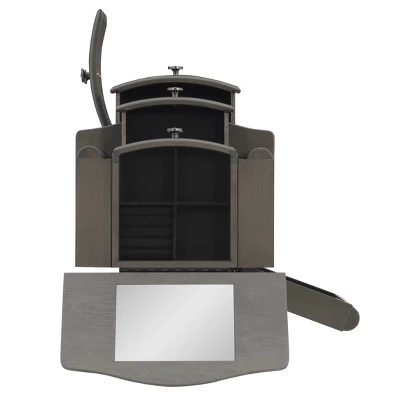 Sedalia Jewelry Armoire Gray - Powell Company 10 Sedalia Jewelry Armoire Gray - Powell Company - Image 8