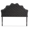 Hilda Modern And Contemporary Fabric Headboard Dark Gray - Baxton Studio -Furniture Specialty Store GUEST 936d69f7 fe3c 4c9b bd8d 1cad87ffc9a0