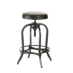27.5" Gunner Swivel Barstool - Christopher Knight Home -Furniture Specialty Store GUEST 937dfb97 04f9 4837 8ee9 08ee1aeac2ec