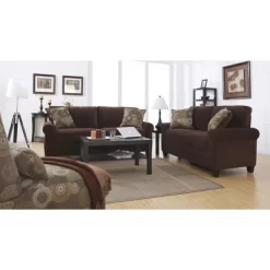 73" RTA Copenhagen Collection Sofa Rye Brown - Serta -Furniture Specialty Store GUEST 93846546 6c28 497d 852e bbcca0996471