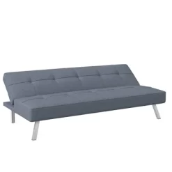 Colette Convertible Futon Sofa Bed Light Gray - Serta -Furniture Specialty Store GUEST 9467fdd2 3734 4459 bc14 2ead2419ecc8