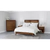 4pc Queen Aurora Mid Century Bedroom Set Brown - Abbyson Living -Furniture Specialty Store GUEST 95570cb7 3517 43bb adc3 90011c2a0e48