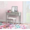 Butterfly Vanity And Stool - Linon -Furniture Specialty Store GUEST 95885803 dc09 4202 8bd8 cf07b09770fc