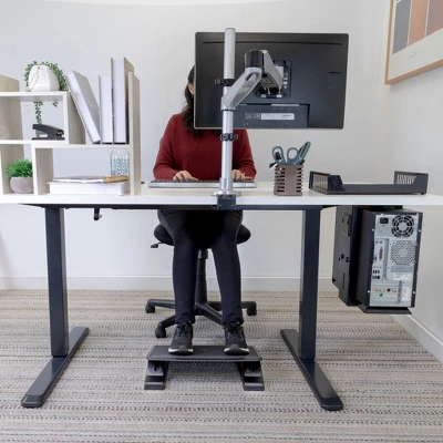 Mount-It! Ergonomic Footrest For Office Or Home | Under Desk Tilting Footrest | Adjustable Desk Foot Rest With Massaging Surface And 3 Tilt Positions 9 Mount-It! Ergonomic Footrest For Office Or Home | Under Desk Tilting Footrest | Adjustable Desk Foot Rest With Massaging Surface And 3 Tilt Positions - Image 7