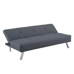 Sorenson Convertible Futon Sofa Bed Charcoal - Serta -Furniture Specialty Store GUEST 96116005 8cbe 4278 b739 57b7badceeb5