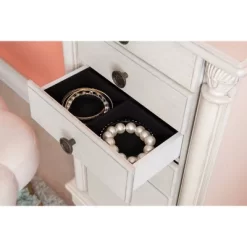 Obrecht Jewelry Armoire Off White - Powell Company -Furniture Specialty Store GUEST 96b75a1e c685 4d48 85c5 77e80fad1b44