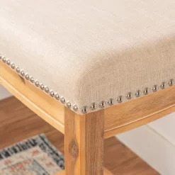 Claridge Rustic Backless Barstool - Linon -Furniture Specialty Store GUEST 979ad59c 3ee7 42d1 911e e7ae6c2cd123