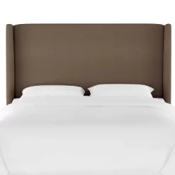 King Sandy Wingback Headboard Mystere - Skyline Furniture