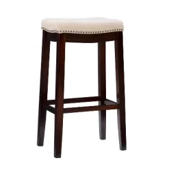 Claridge Rustic Backless Barstool - Linon -Furniture Specialty Store GUEST 9845dfea e56f 4d42 b874 c9a30e4a1624